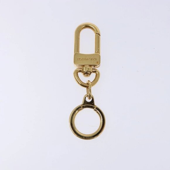 LOUIS VUITTON Anneau Cles Key Holder metal Gold Tone - Picture 2 of 12